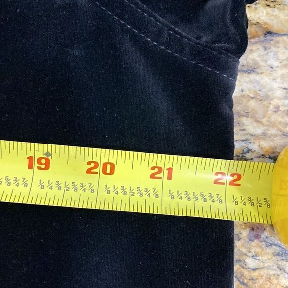 The Quacker Factory embroidered black velvet cotton jacket Y2K size M - Picture 9 of 10